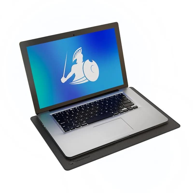 DefenderShield Laptop Pad for EMF Protection | Full Spectrum EMF Blocker for Up to 16” Laptops thumbnail 2