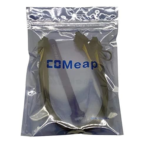 COMeap GPU Power Cable for Dell T3600 T3610 T5600 T5610 T5610 T7600 T7610 5810 T5810 T7810, 8 Pin PCIe to Dual 8 Pin(6+2) Male PCIe Power Adapter 13-inch(34cm) (Pack of 2) thumbnail 5