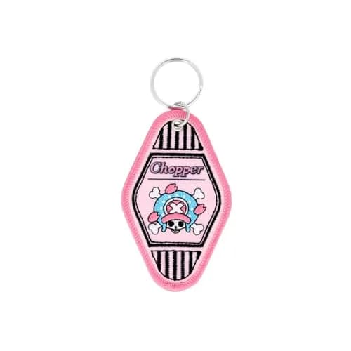 inagaki Decorative Keychain Chopper Mark | Embroidered Anime Accessory, 4.3 x 2.2 inches thumbnail 3