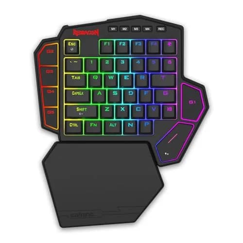 Redragon K585 HE Wired Rapid Trigger Magnetic One-Handed RGB Gaming Keypad | 8K Polling Rate, UltraMag POM Switches thumbnail 1