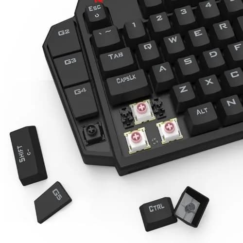 Redragon K585 HE Wired Rapid Trigger Magnetic One-Handed RGB Gaming Keypad | 8K Polling Rate, UltraMag POM Switches thumbnail 3