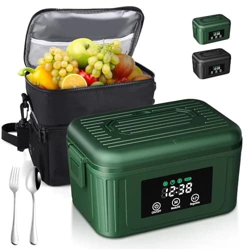 Aurevit Cordless Electric Lunch Box 1.4L | Auto Keep Warm & Fast Charging (100-120 chars) thumbnail 1