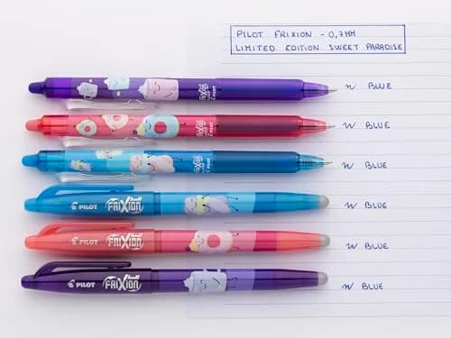 PILOT Frixion Ball Collector's Box 3 Frixion Ball + 3 FriXion Ball Clickers Erasable Pens, 0.7mm Tip (6 Pens Total) thumbnail 5