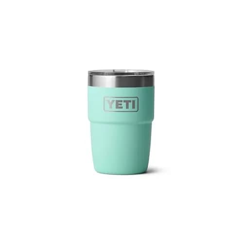 YETI Rambler 8 oz Insulated Coffee Mug with Lid | DuraSip Ceramic Lining, Barista-Friendly Design thumbnail 1