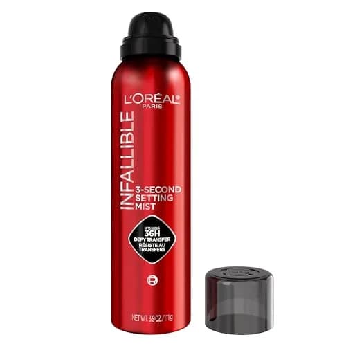 L'Oreal Paris Infallible 3-Second Setting Spray Mist 115ml (3.9 Oz) | Locks Makeup for 36HR Wear thumbnail 1