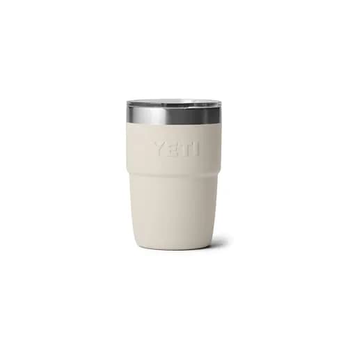 YETI Rambler 8 oz Insulated Coffee Mug with Lid, Cape Taupe | DuraSip Ceramic Lined Stackable Cup thumbnail 6