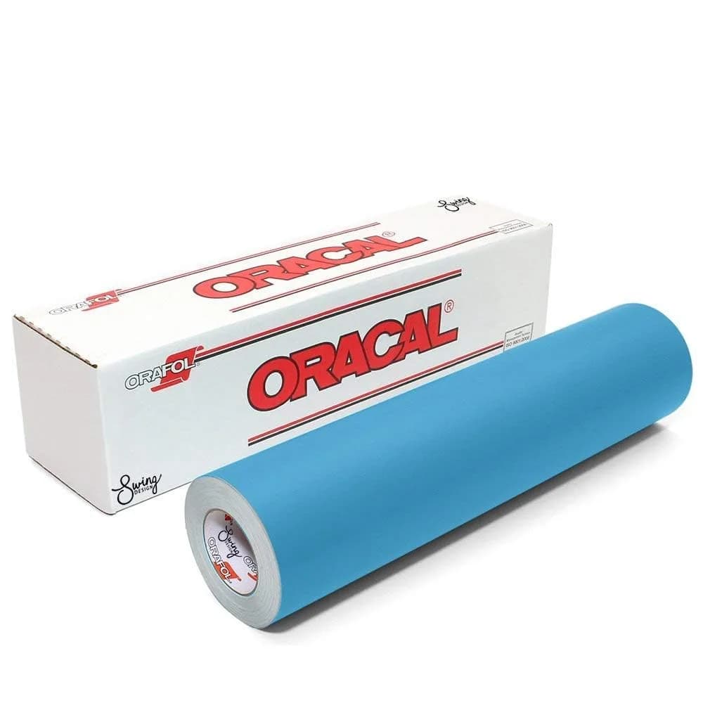 ORACAL ORAMASK 813 Stencil Vinyl Roll – Professional Masking Film (12" x 50ft w/Transfer Paper) | Sharp Edges for Crafts