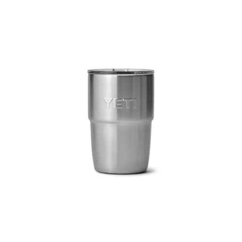 YETI Rambler 8 oz Insulated Coffee Mug with Lid | DuraSip Ceramic Lining, Barista-Friendly Design thumbnail 1