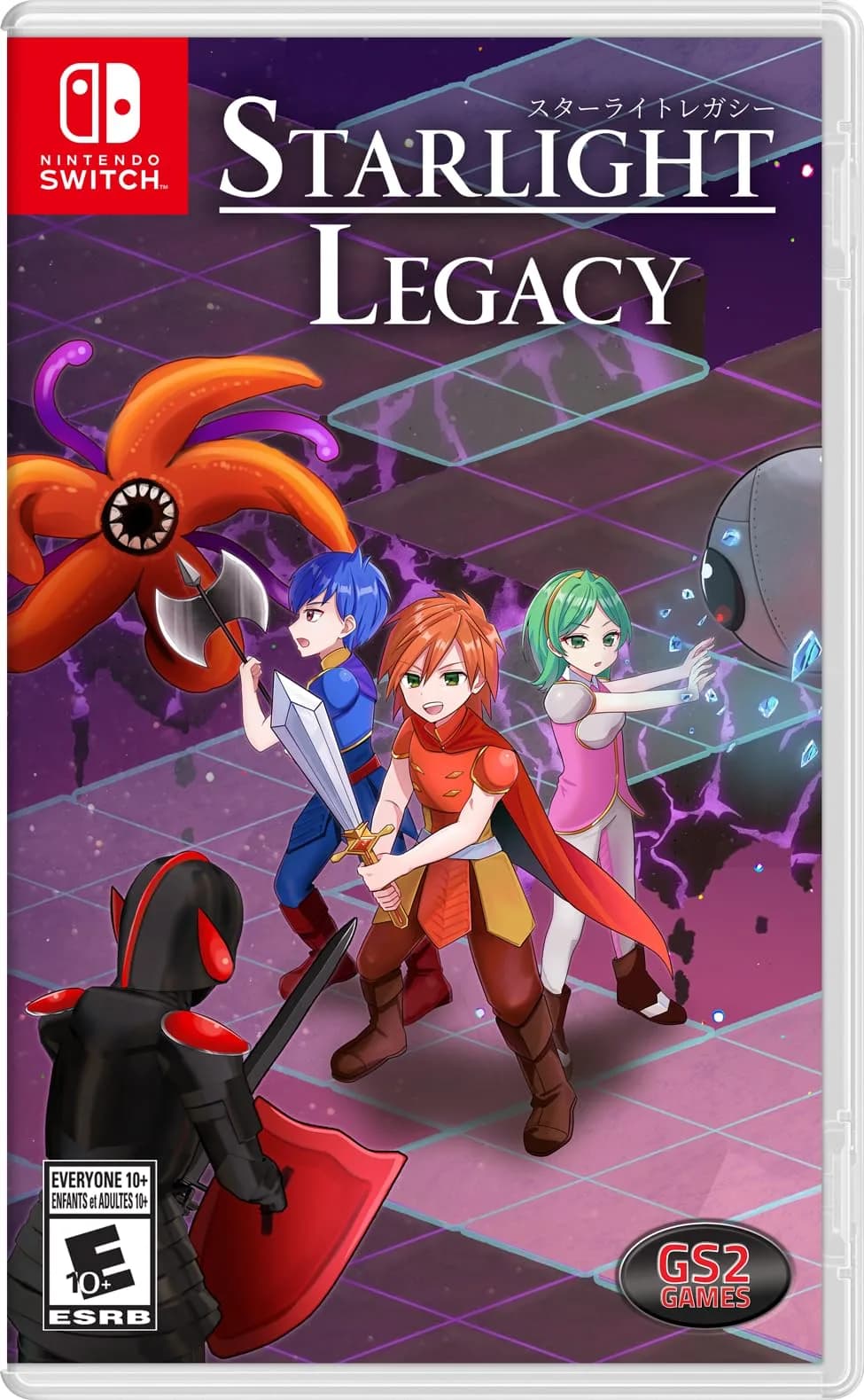 GS2 Games Starlight Legacy Nintendo Switch | Retro JRPG Adventure with 16-bit Pixel Art - main product image