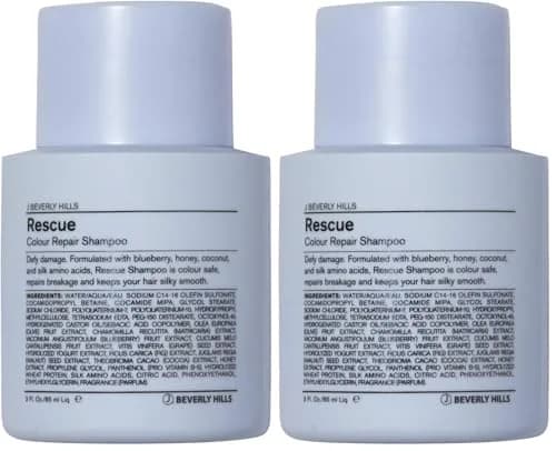 J Beverly Hills Blue Rescue Colour Repair Shampoo 3 oz | Sulfate-Free, Repairs Damage, Adds Shine thumbnail 1