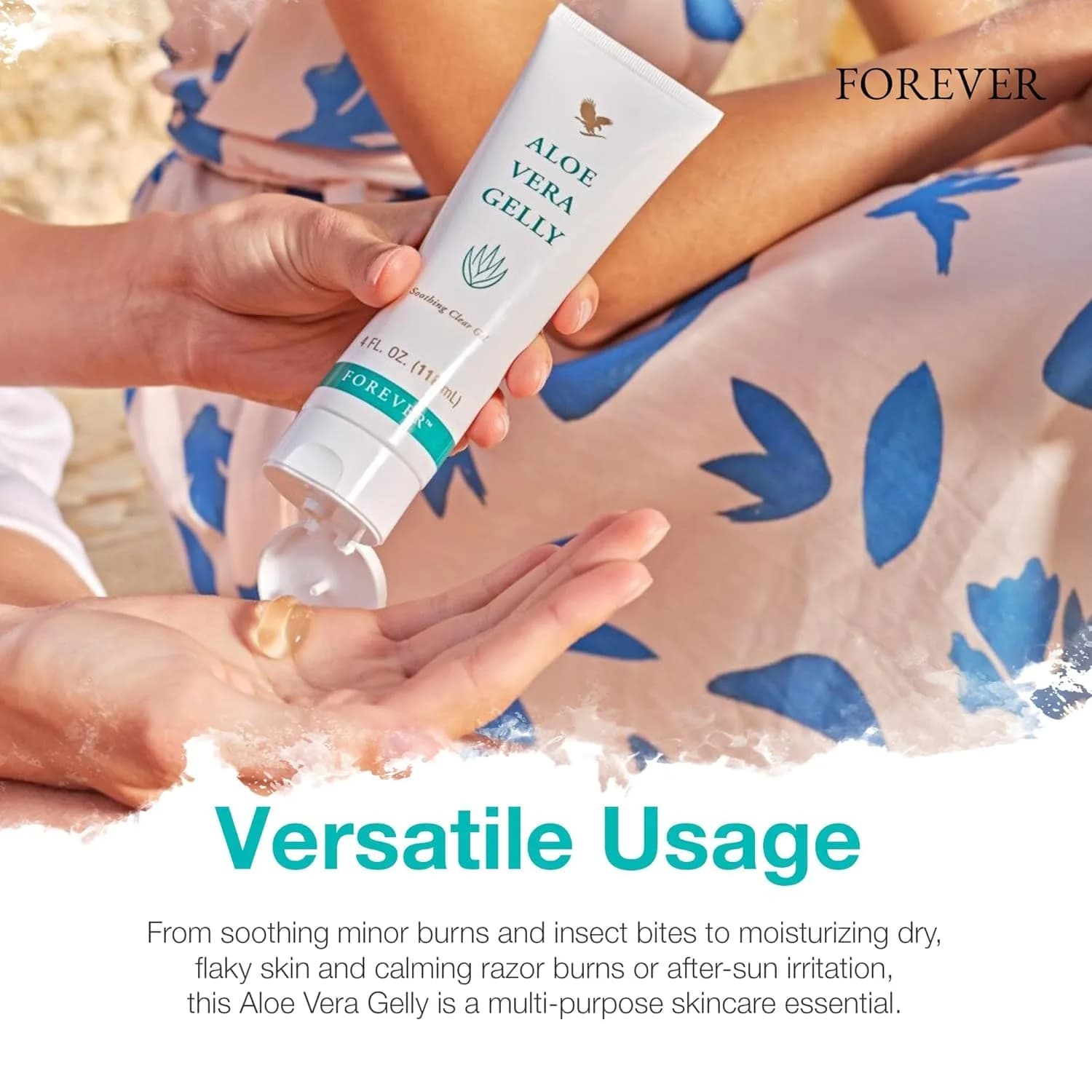 Forever Living Aloe Vera Gelly 236ml (8 fl oz) | Pure Soothing & Moisturizing Gel for All Skin Types - view 5