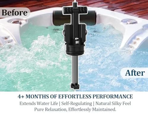 Virellionixis Salt Water Chlorination System Cartridge Replacement for Spas & Hot Tubs 2.9 in (7.37 cm) | Gentle, Soft Fresh Water for Dry Eyes & Itchy Skin thumbnail 5