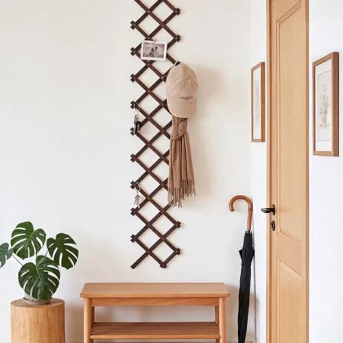 Tilinyan & one Expandable Garden Trellis 13" x 68" (4 PCS) | Climbing Plant Support Structure for Outdoor Vines thumbnail 8