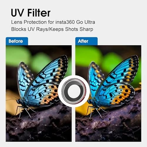 STARTRC VCR ND CPL Filters Set for Insta360 Go Ultra | Optical Glass, Multi Coating, 4 Pack thumbnail 4