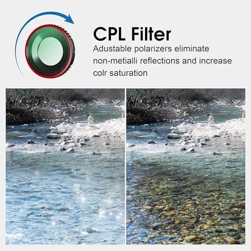 STARTRC VCR ND CPL Filters Set for Insta360 Go Ultra | Optical Glass, Multi Coating, 4 Pack thumbnail 2