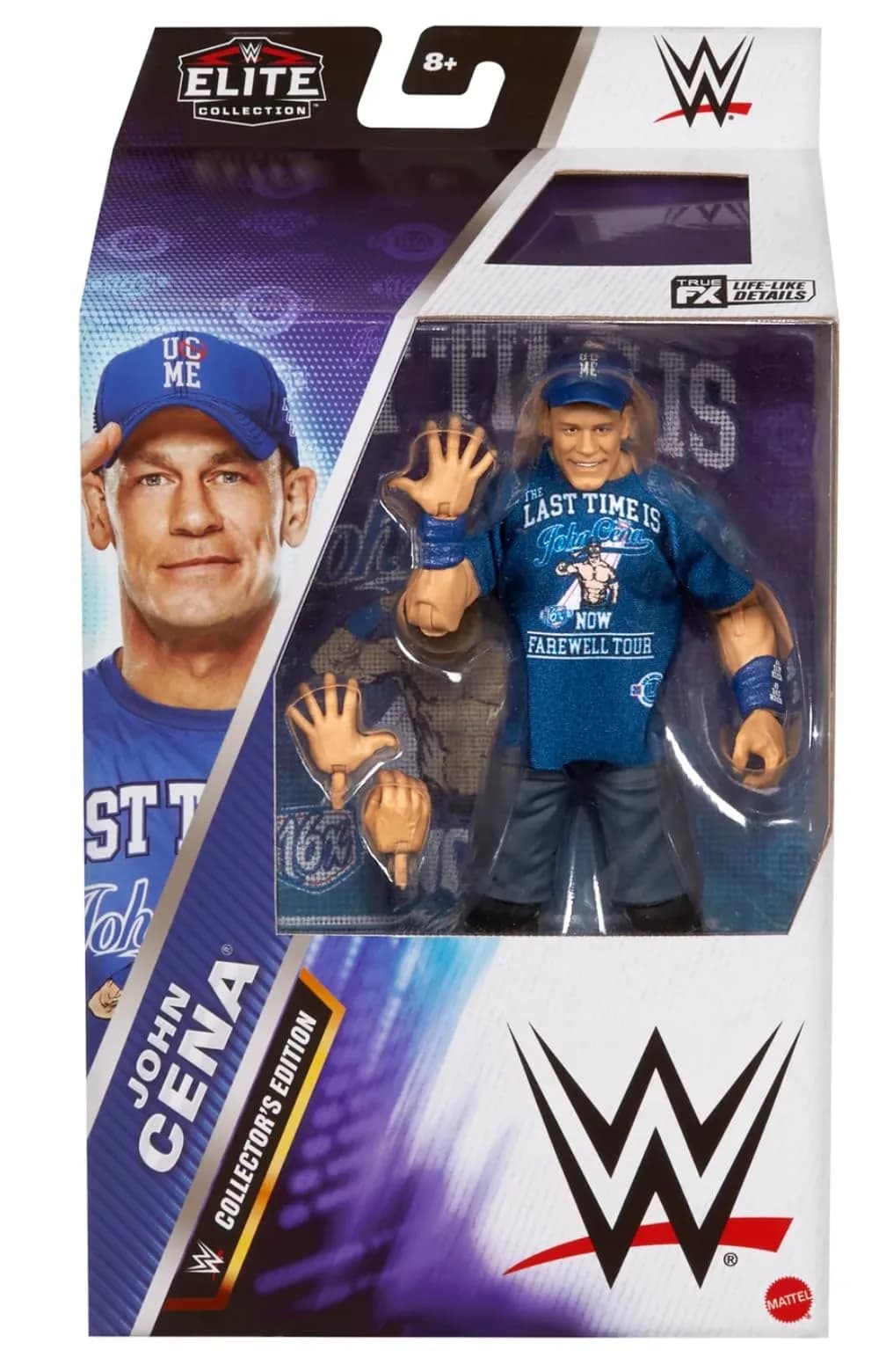 WWF John Cena Retirement Tour Collectors Edition Action Figure | Premium WWE Toy for Fans