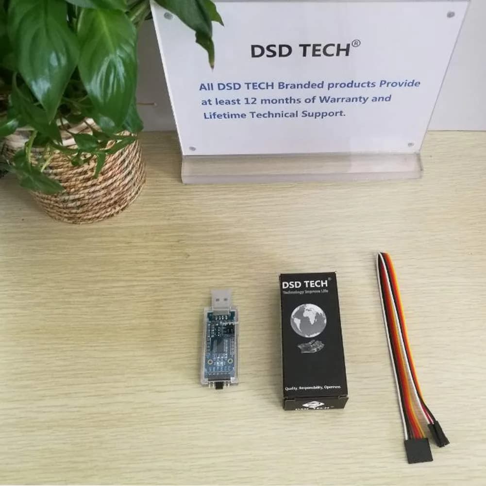 DSD TECH SH-U09C2 USB to TTL Adapter with FTDI FT232RL IC & Protective Case (Pack of 2) | Debugging & Programming Tool - view 7