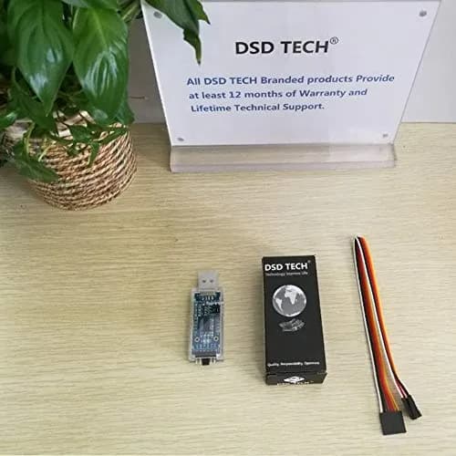 DSD TECH SH-U09C2 USB to TTL Adapter with FTDI FT232RL IC & Protective Case (Pack of 2) | Debugging & Programming Tool thumbnail 7