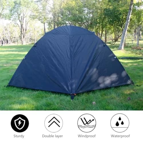 Hillman 2/3 Person Tent Waterproof Lightweight Camping Tent | Easy Setup & Portable thumbnail 5