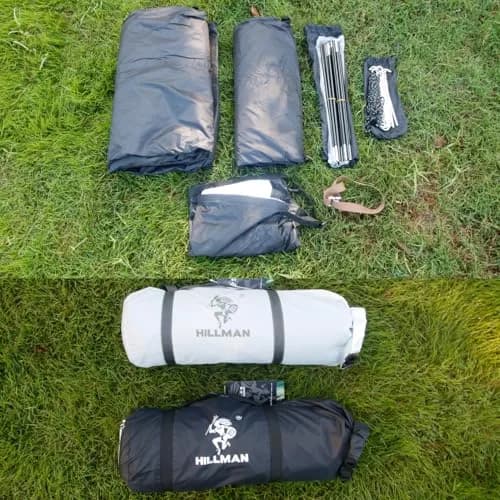 Hillman 2/3 Person Tent Waterproof Lightweight Camping Tent | Easy Setup & Portable thumbnail 7