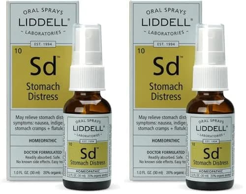 Liddell Homeopathic Stomach Distress 1 Oz Pack of 2 | Natural Relief for Nausea & Indigestion thumbnail 1