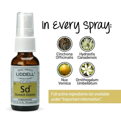 Liddell Homeopathic Stomach Distress 1 Oz Pack of 2 | Natural Relief for Nausea & Indigestion thumbnail 5