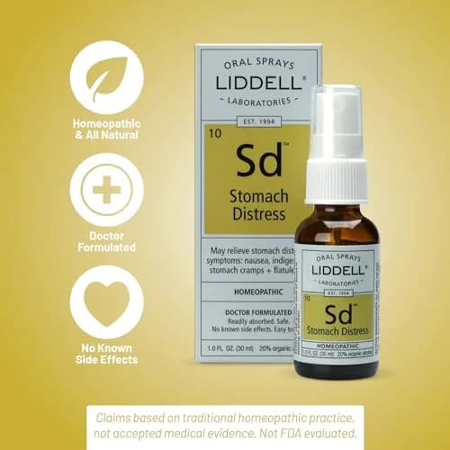 Liddell Homeopathic Stomach Distress 1 Oz Pack of 2 | Natural Relief for Nausea & Indigestion thumbnail 6