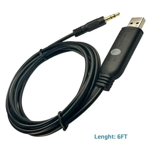 DSD TECH SH-U35B USB RS232 to 3.5mm Serial Cable 1.83m (6ft) Pack of 2 | FTDI FT232RL Chip for Stable Data Transmission thumbnail 4