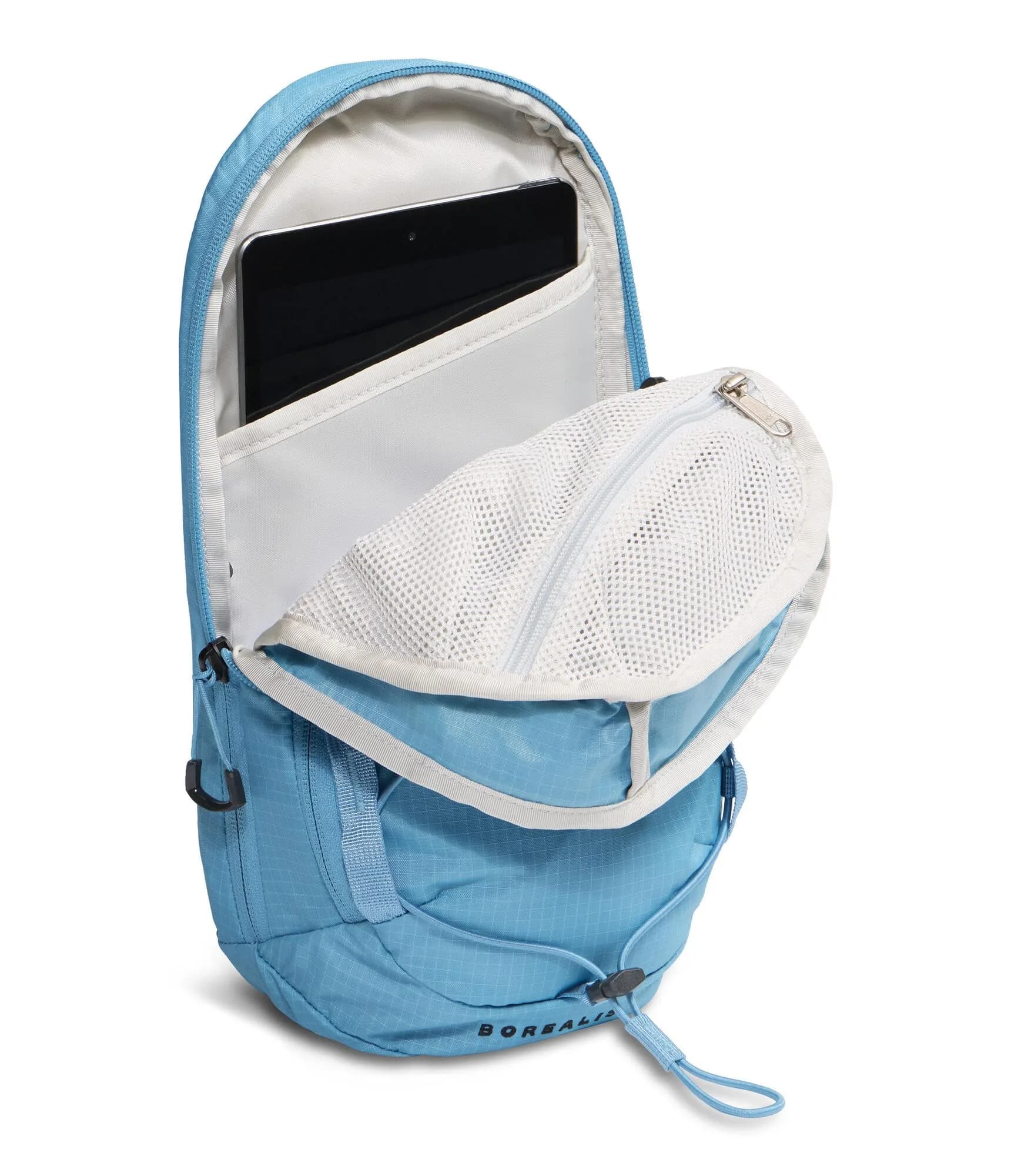 The North Face Borealis Sling Bag 6L in Pale Teal - Comfortable Padded Strap, Water-Repellent thumbnail 4