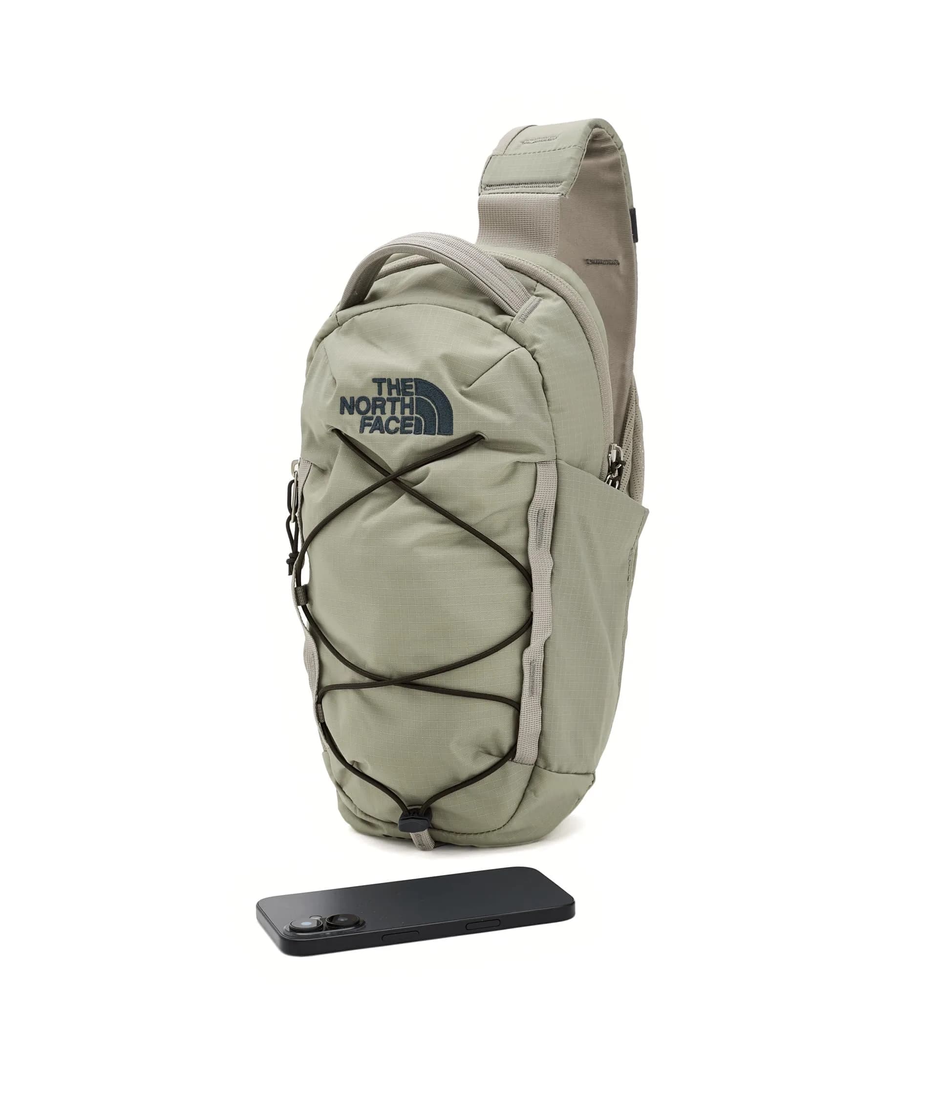 The North Face Borealis Sling Bag 6L in Stone Slab/Dk Chestnut/Asphalt Grey - One Size Fits All thumbnail 3