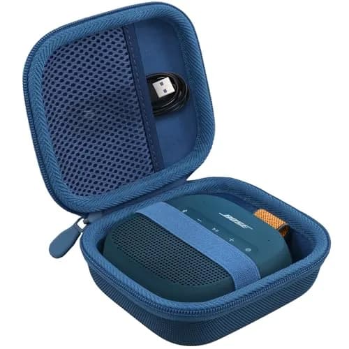 co2CREA Protective Case for Bose SoundLink Micro 2nd Gen | Durable, Lightweight & Portable in Twilight Blue thumbnail 2