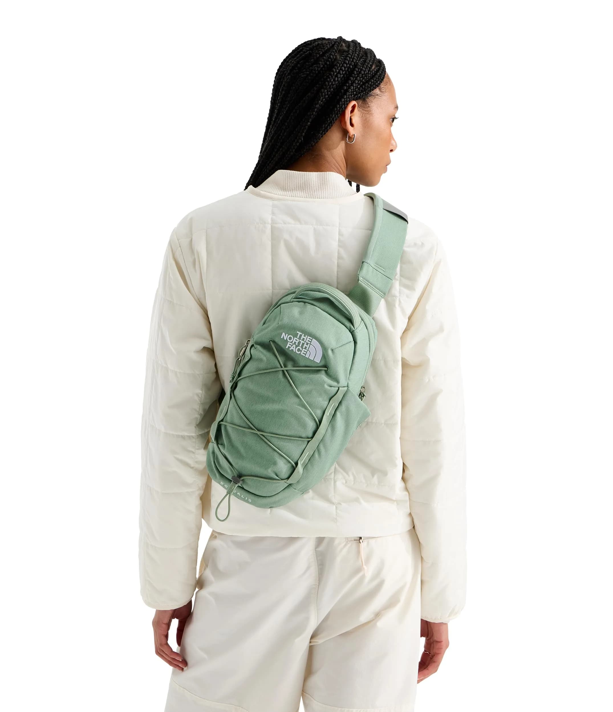 The North Face Borealis Sling Bag 6L in Slate Moss Dark Heather/Slate Moss thumbnail 2