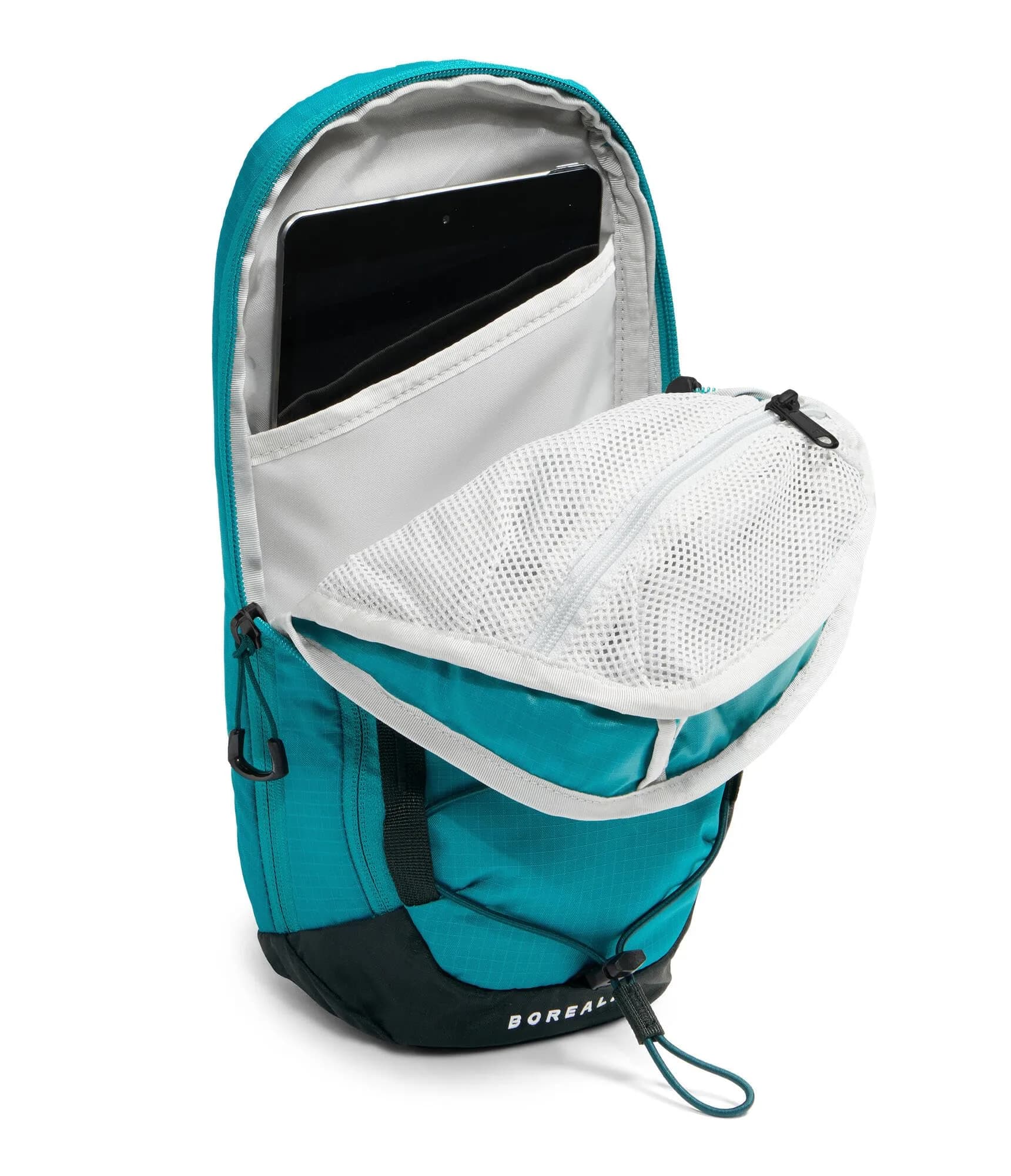 The North Face Borealis Sling Bag 6L in Restorative Teal/Blk/Pacific Teal, One Size Fits All thumbnail 4