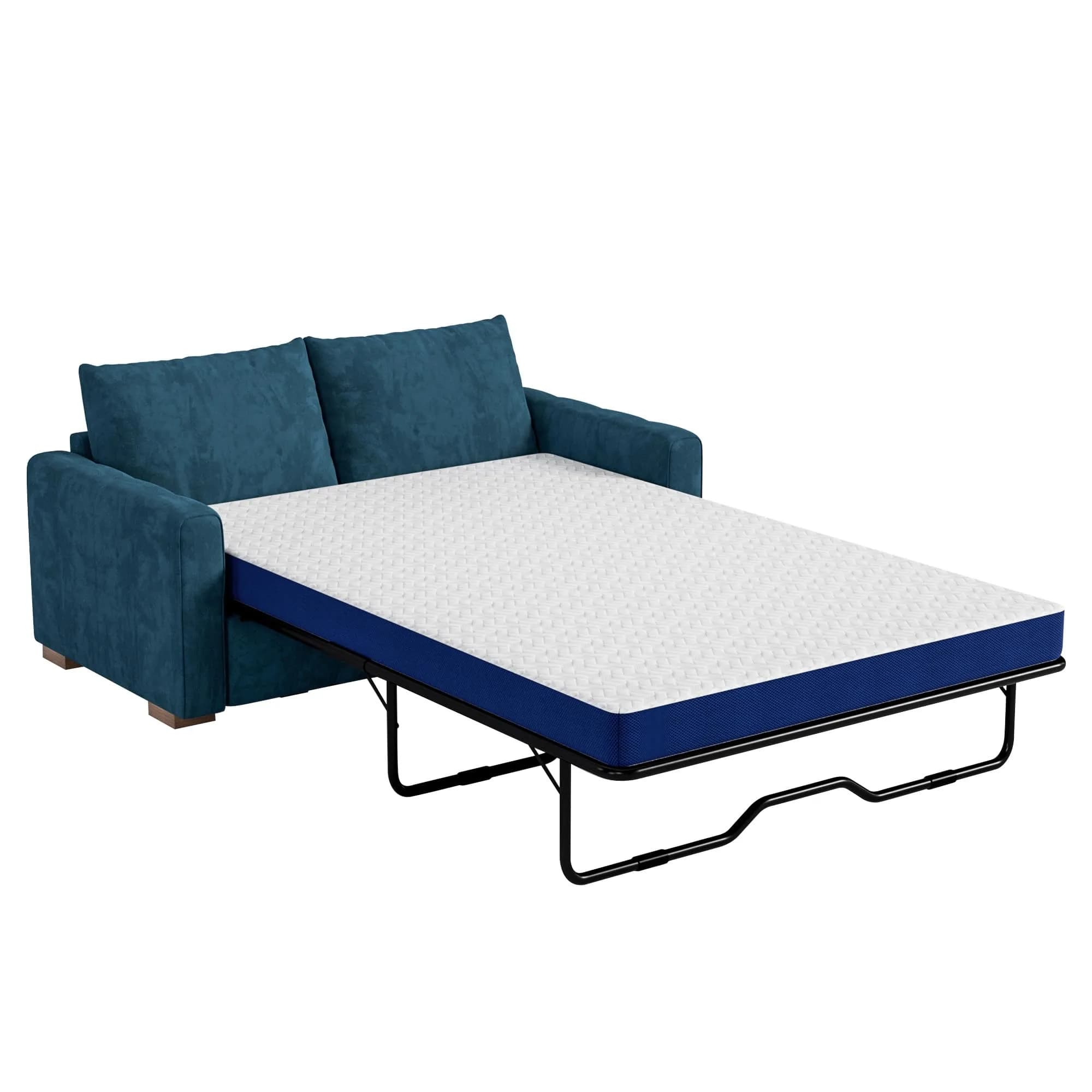 Wellynap 4 Inch Gel Memory Foam Sofa Mattress Full Size 72 x 53 Inches | Support & Comfort