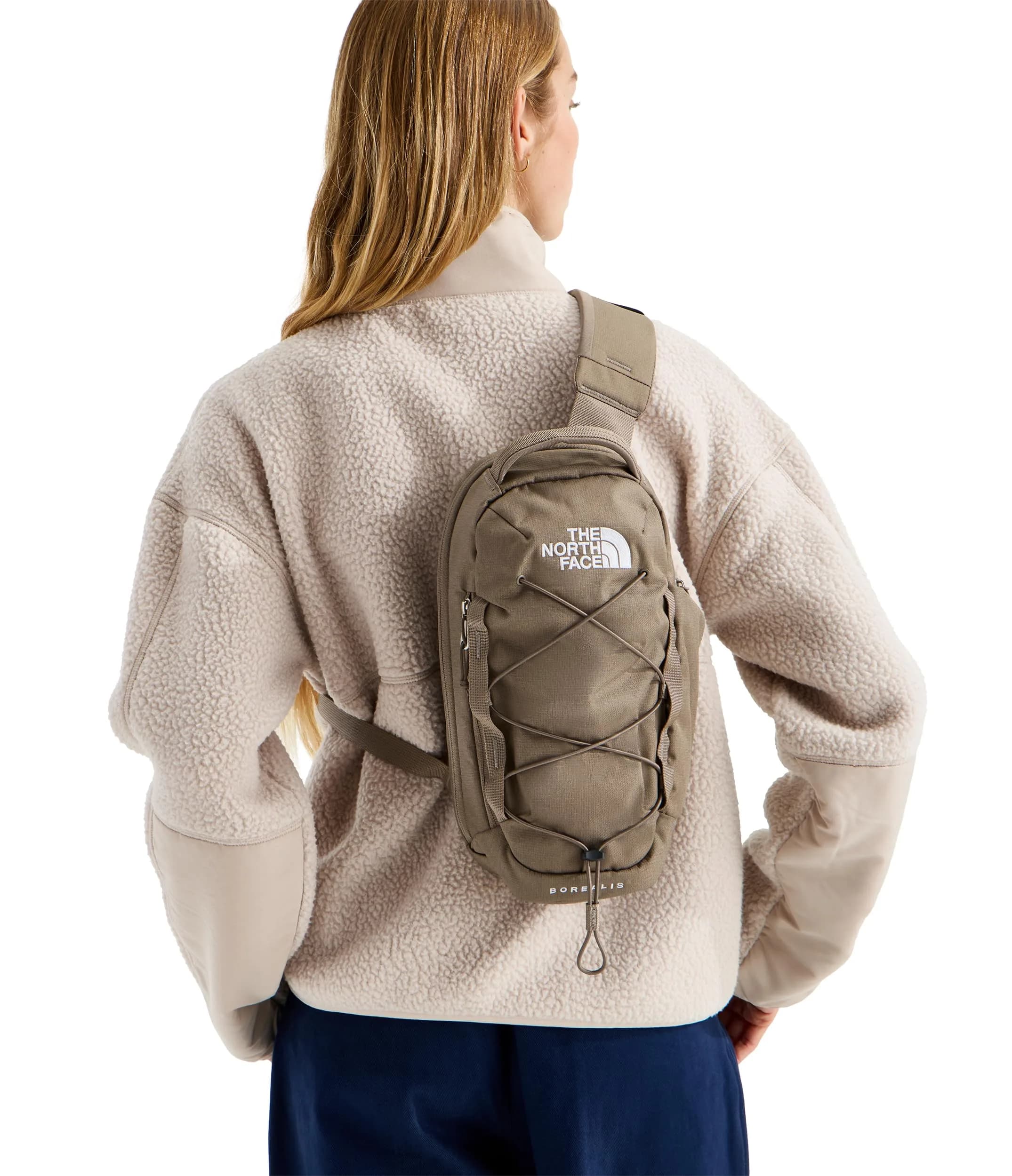 The North Face Borealis Sling Bag 6L in Garnet Dark Heather/Garnet, One Size thumbnail 2