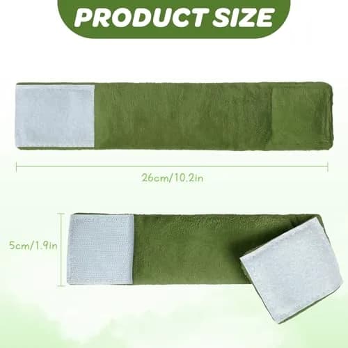 JXM Sensory Weighted Bracelets for Kids (2-Pack, Olive Green) | Deep Pressure Input for Focus & Calming thumbnail 2