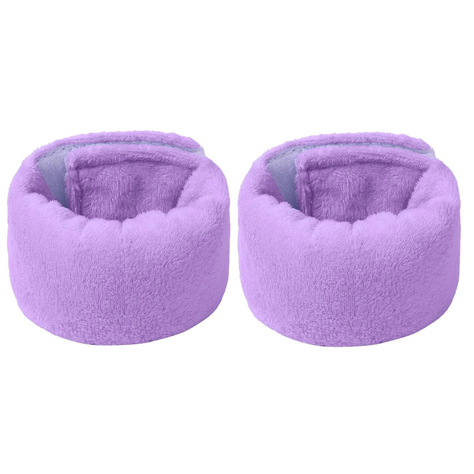 JXM Sensory Weighted Bracelets for Kids with SPD ADHD Autism, Purple 222g (0.49 lb) | Deep Pressure Input for Focus