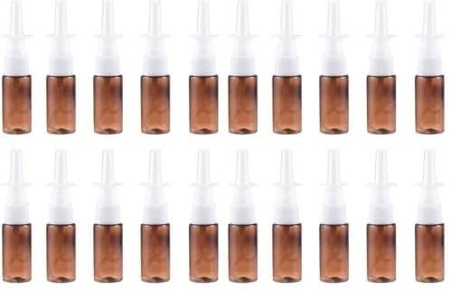ARTIBETTER Refillable Spray Bottle 15ml | Leakproof Amber Plastic for Travel & Home thumbnail 1