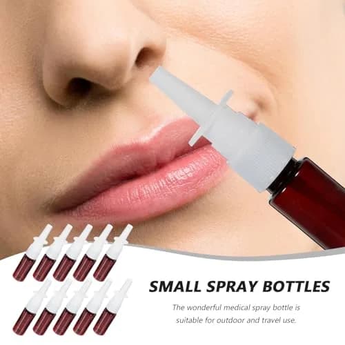 ARTIBETTER Refillable Spray Bottle 15ml | Leakproof Amber Plastic for Travel & Home thumbnail 5