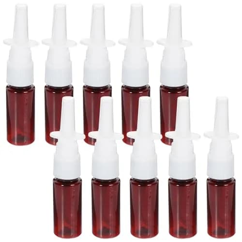 ARTIBETTER Refillable Spray Bottle 15ml | Leakproof Amber Plastic for Travel & Home thumbnail 2