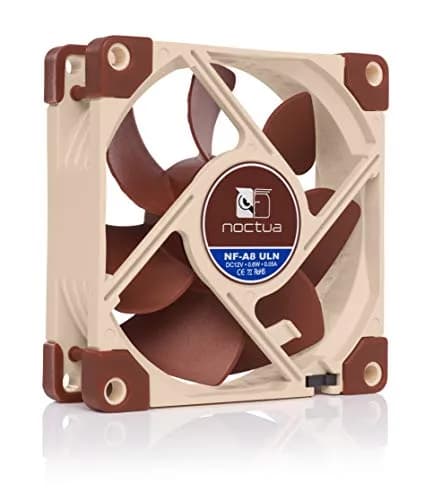 Noctua NF-A8 ULN Ultra Quiet Silent Fan 80mm Brown 2-Pack | 1400 RPM 3-Pin Air Cooler thumbnail 2