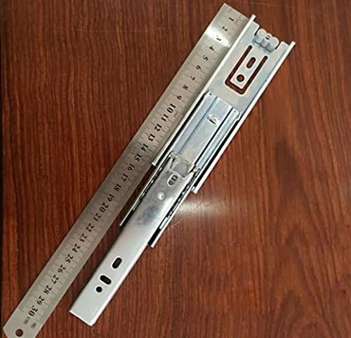 Btibpse 6-inch Full Extension Drawer Slides (15.24 cm) | 100 lb Capacity Side Mount Ball Bearing Rails (Pack of 2) thumbnail 4