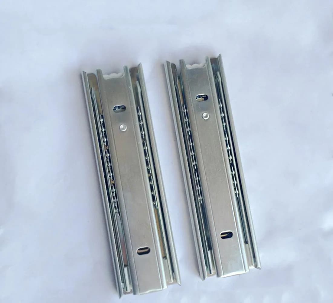 Btibpse 6-inch Full Extension Drawer Slides (15.24 cm) | 100 lb Capacity Side Mount Ball Bearing Rails (Pack of 2) - view 6