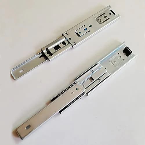 Btibpse 6-inch Full Extension Drawer Slides (15.24 cm) | 100 lb Capacity Side Mount Ball Bearing Rails (Pack of 2) thumbnail 7