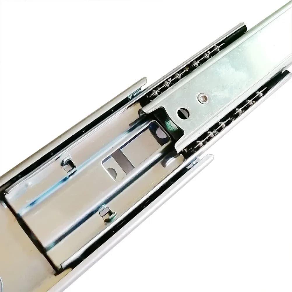 Btibpse 6-inch Full Extension Drawer Slides (15.24 cm) | 100 lb Capacity Side Mount Ball Bearing Rails (Pack of 2) - view 8