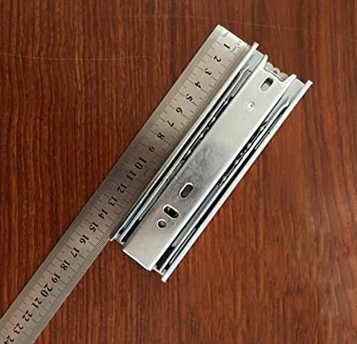 Btibpse 6-inch Full Extension Drawer Slides (15.24 cm) | 100 lb Capacity Side Mount Ball Bearing Rails (Pack of 2) thumbnail 3