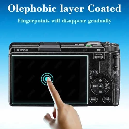 ULBTER 9H Tempered Glass Screen Protector for Ricoh GR IV Camera | 3 Pack thumbnail 4