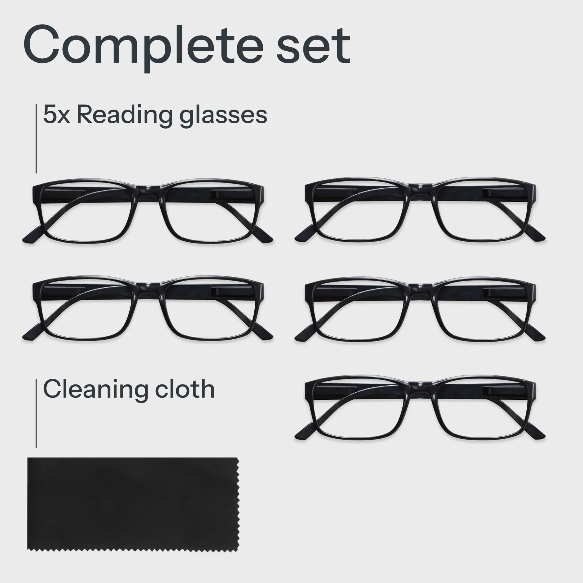 Gaoye 3.25 Reading Glasses 5-Pack | Blue Light Protection for All-Day Computer Use - view 9