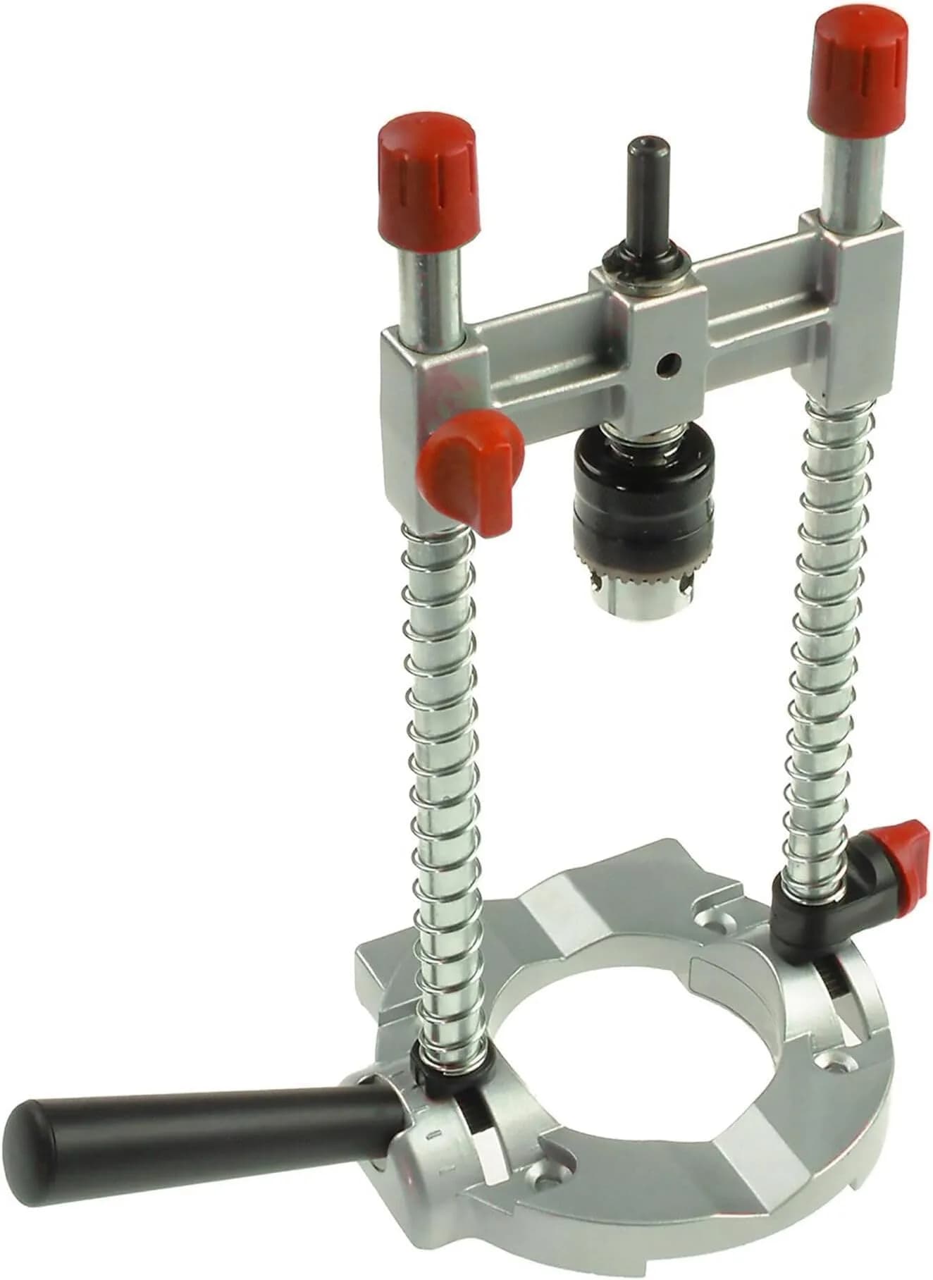 Richelieu R77229 Multi Angled Drill Guide Attachment for 1/4 in. & 3/8 in. Drills, Silver (Pack of 8) | Precision Drilling On-Site - main product image