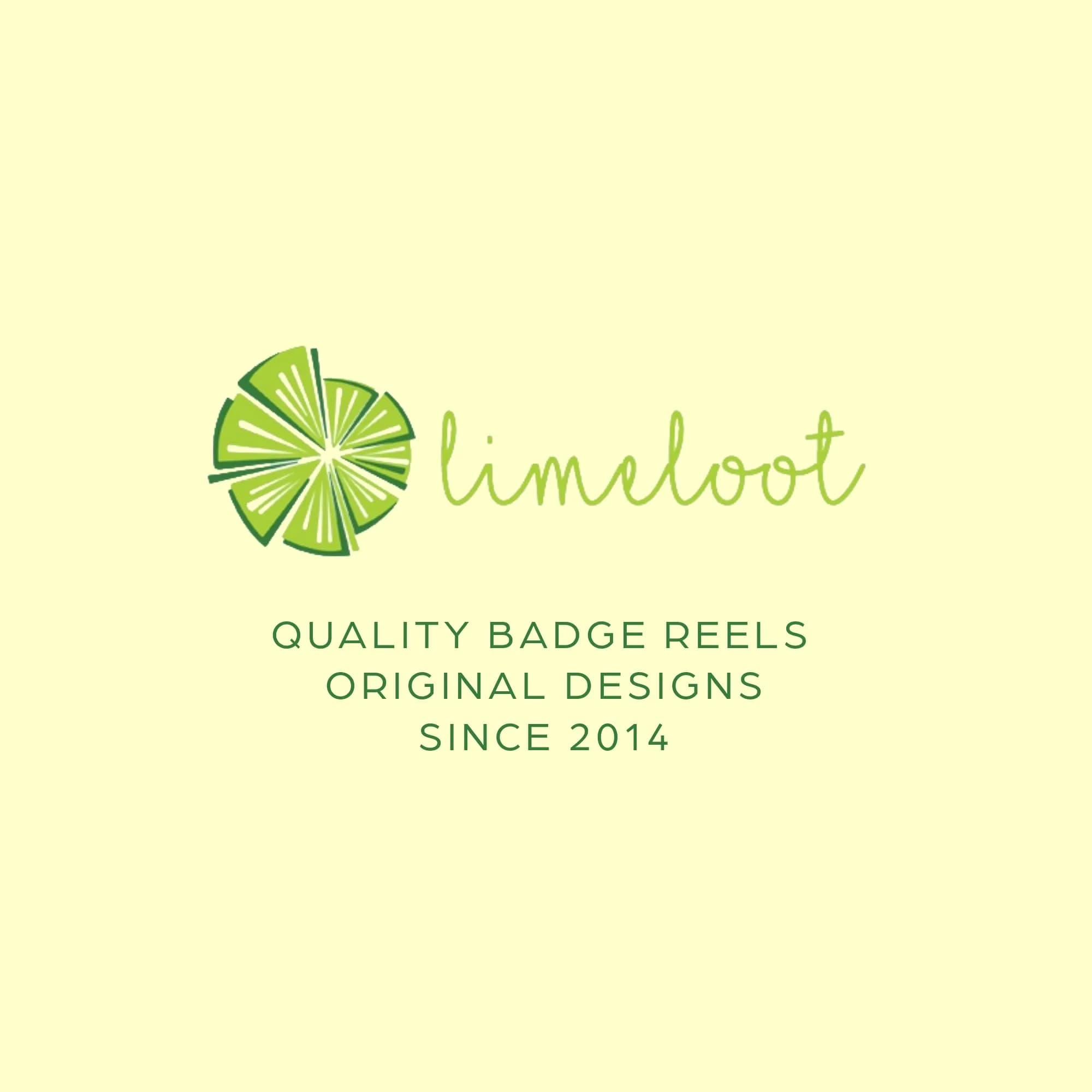 Limeloot Blonde Cringe Doll Nurse Badge Reel | Handmade Retractable ID Holder with 34" Cord - view 5
